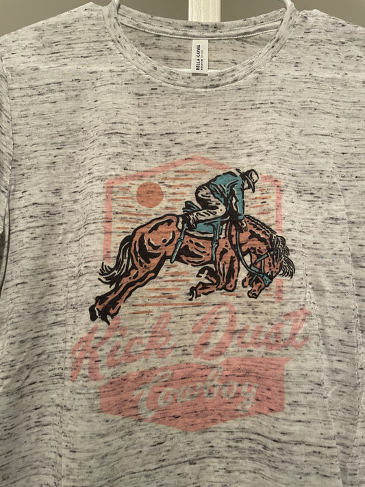 Kick Dust Cowboy Tee