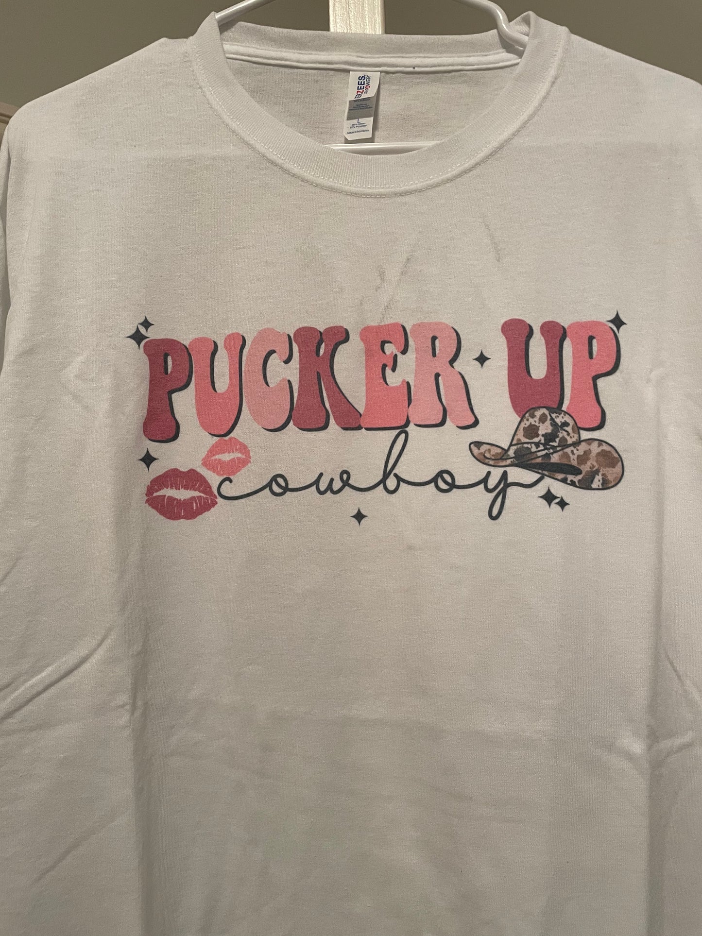 Pucker Up Cowboy Tee