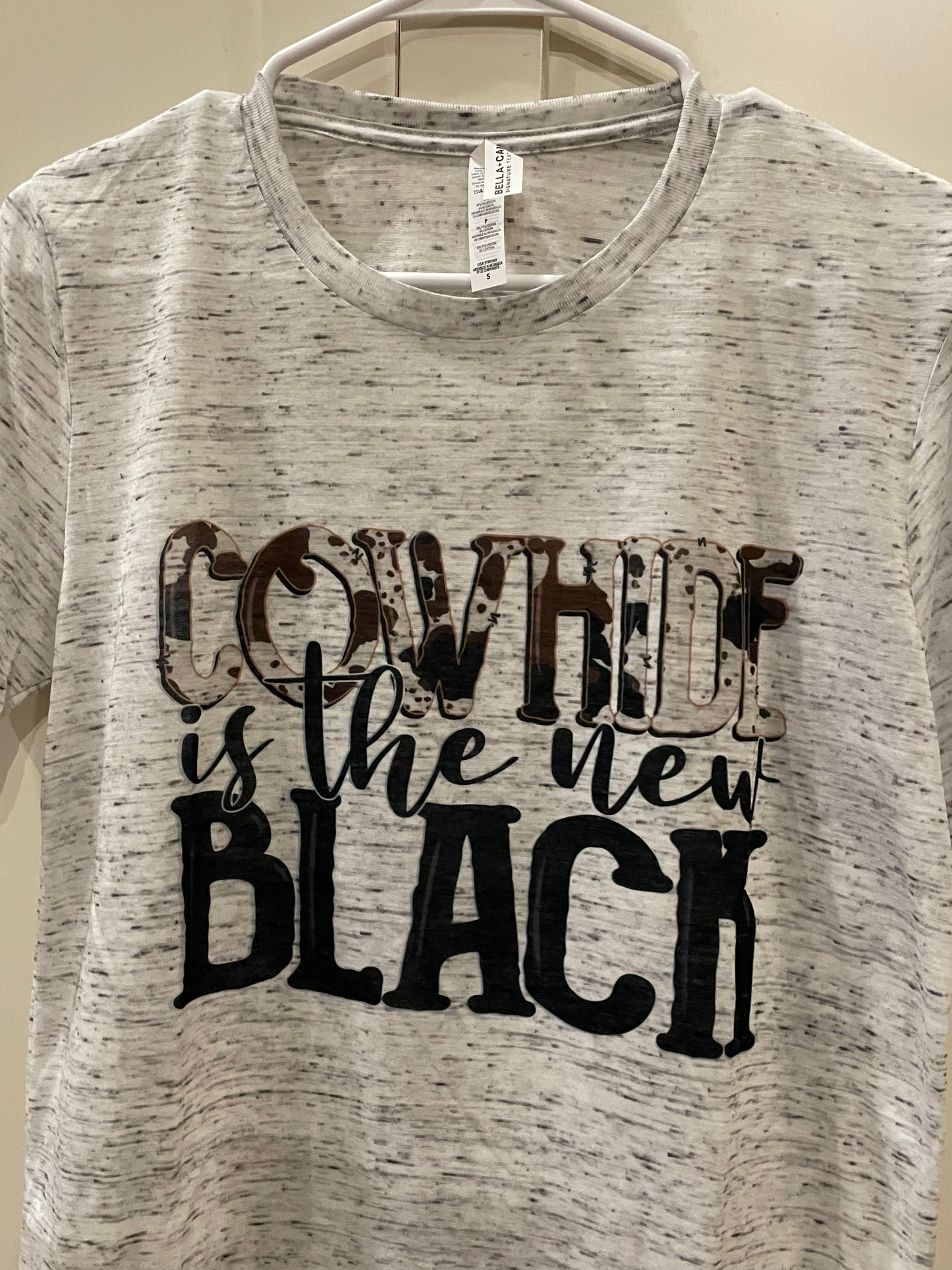 Cowhide is the New Black