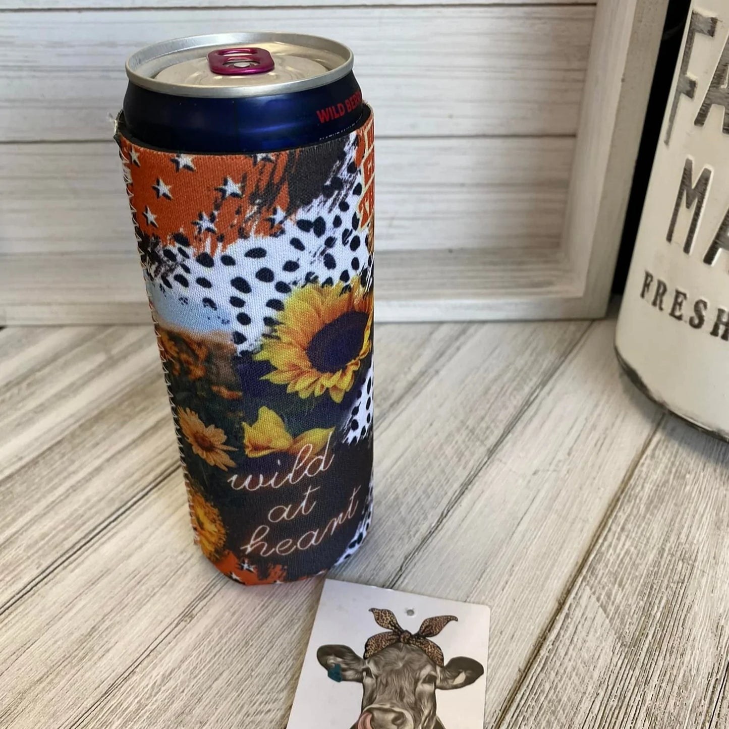 Here Comes the Sun Slim Koozie